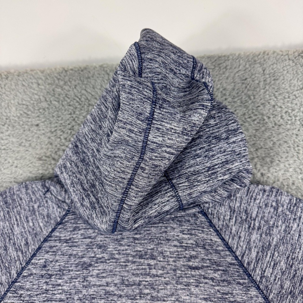 Under Armour Hoodie Womens Large Blue Storm 1 ColdGear Pullover Fleece‎ 1280690 - Picture 9 of 14